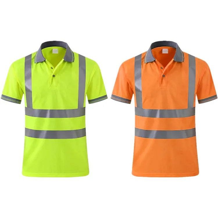 Léine Polo Sábháilteachta Machnamhach