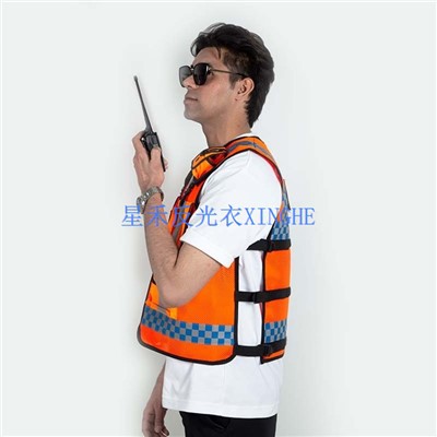 Vest Fhrithchaiteach Oráiste Tógála