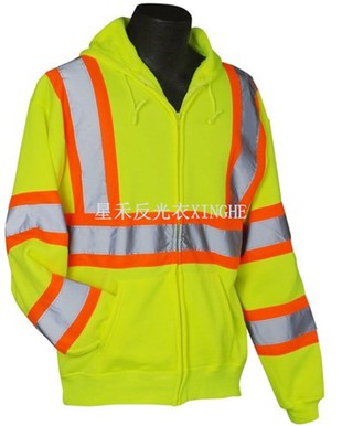 Hi Vis Geansaí Cochaill W/ Stiallacha Codarsnachta
