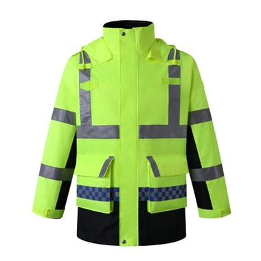 Tá an Cóta Jacket Machnamhach Sábháilteachta Cadáis Sábháilte, Te agus Stylish